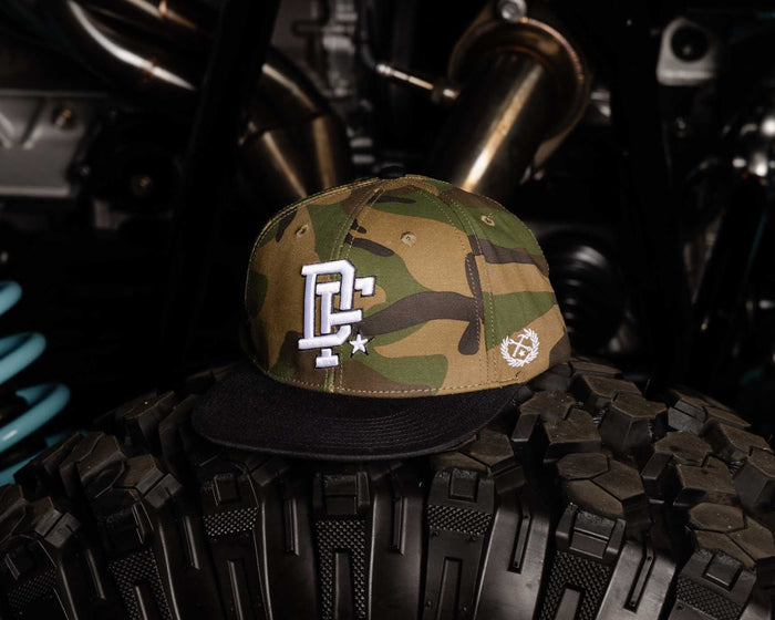 Big League Snapback - Green Camo