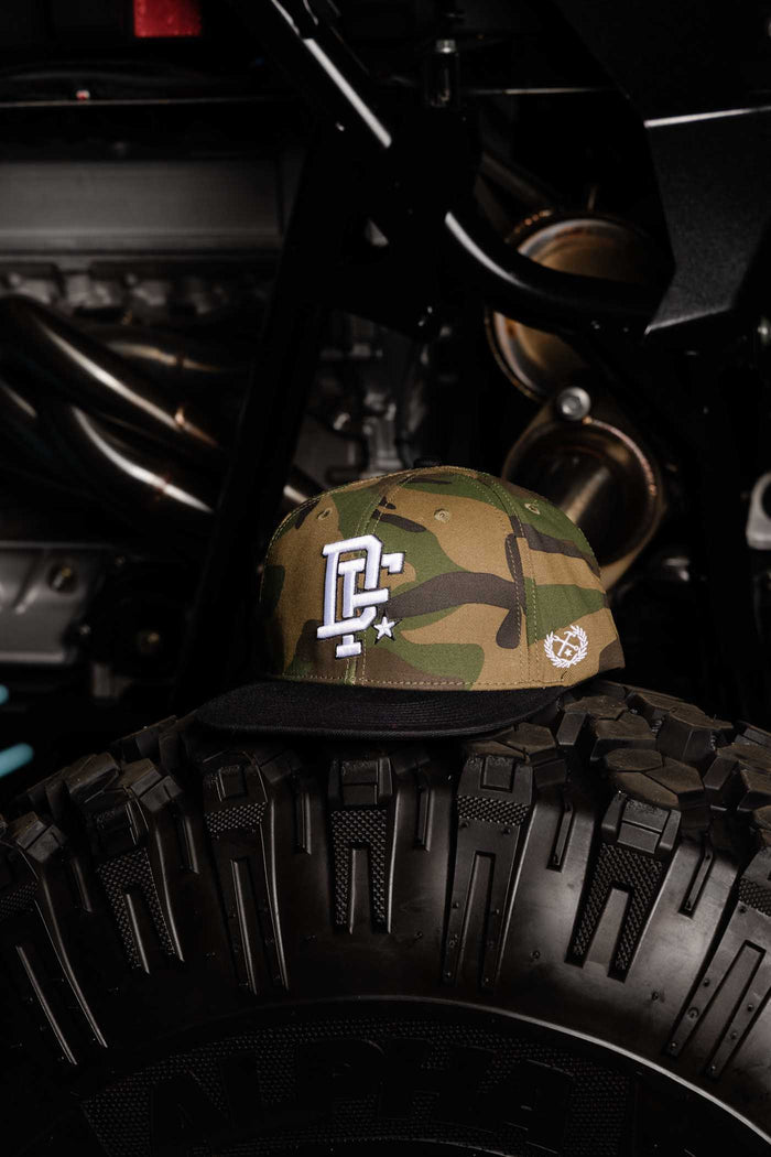 Big League Snapback - Green Camo