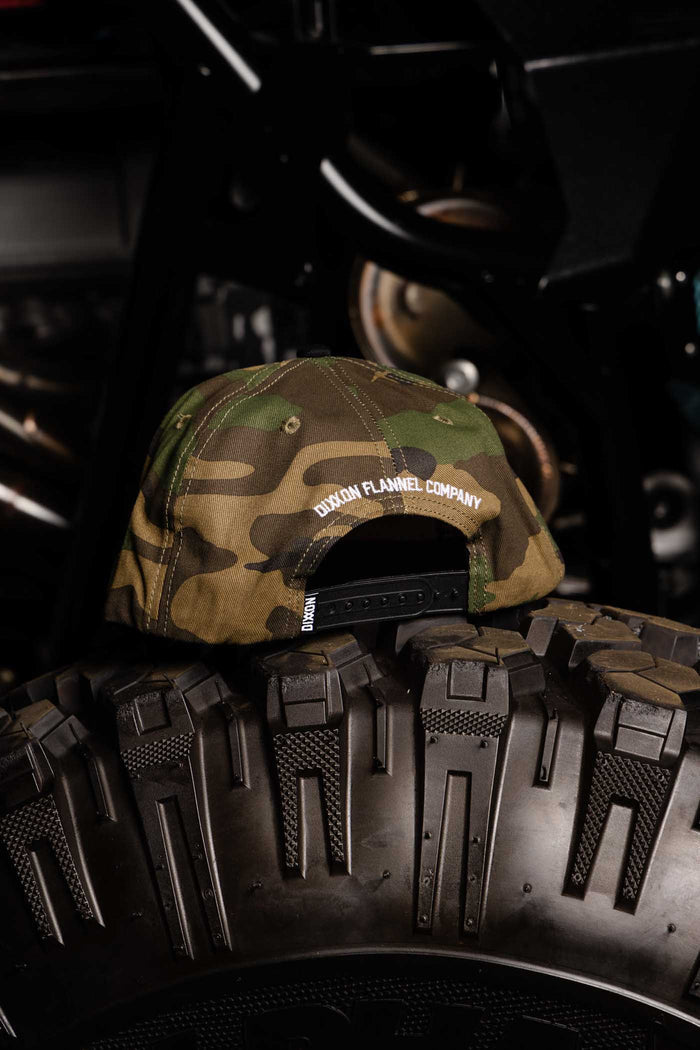 Big League Snapback - Green Camo