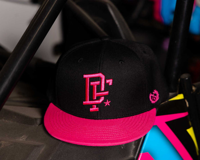 Big League Snapback - Pink / Black