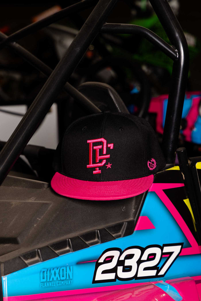 Big League Snapback - Pink / Black