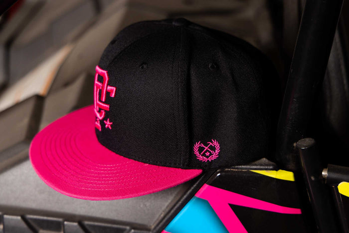 Big League Snapback - Pink / Black