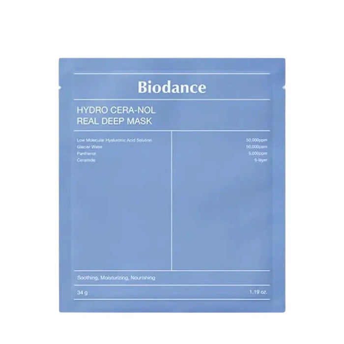 BIODANCE Hydro Cera-nol Real Deep Mask 4 pcs pack 34 gm - DOKAN