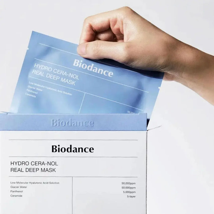 BIODANCE Hydro Cera-nol Real Deep Mask 4 pcs pack 34 gm - DOKAN