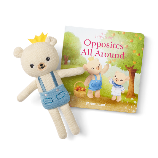 Bitty’s™ Bear Friend & Opposites All Around Board Book