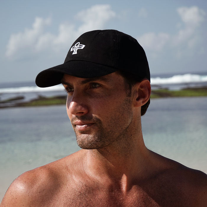 Black Mens Cap