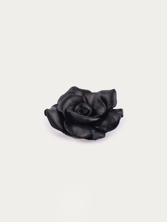 Black Rose Resin Incense Stick Holder | One Colour-Image 2