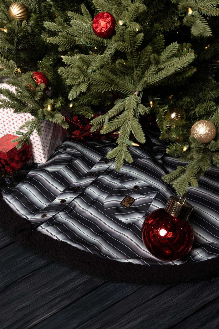Black Serape Tree Skirt