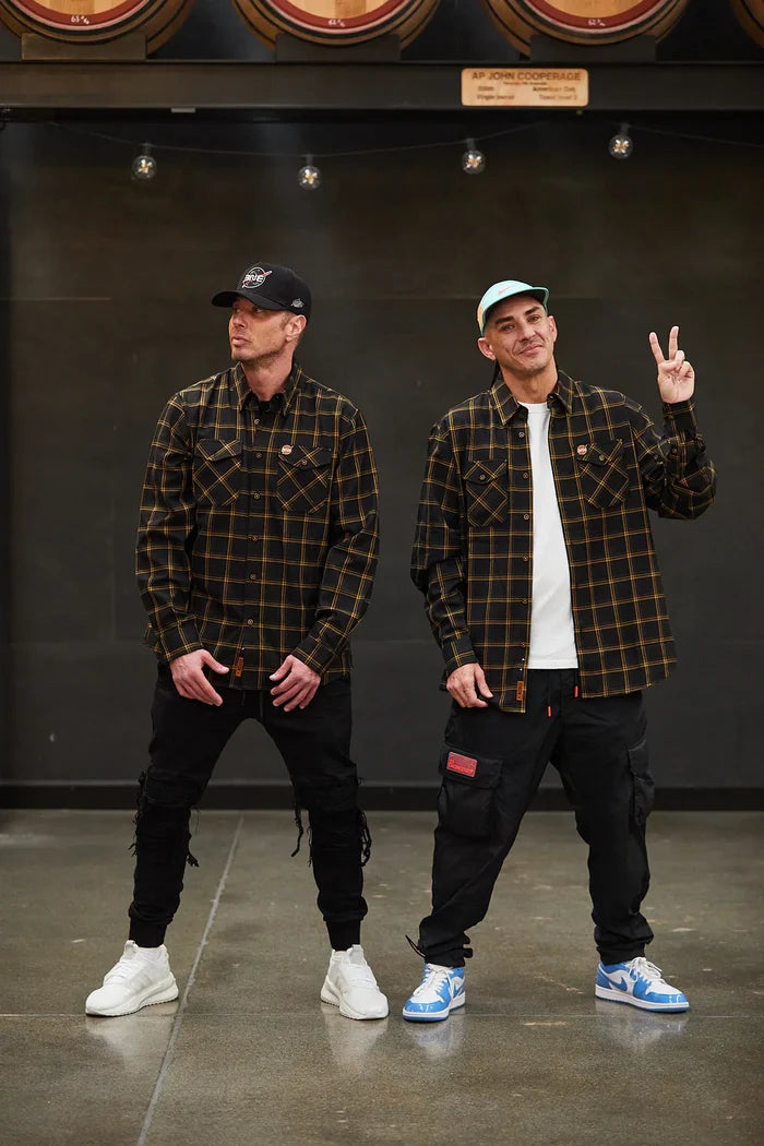 Bliss N Eso 'Dark Side' Flannel