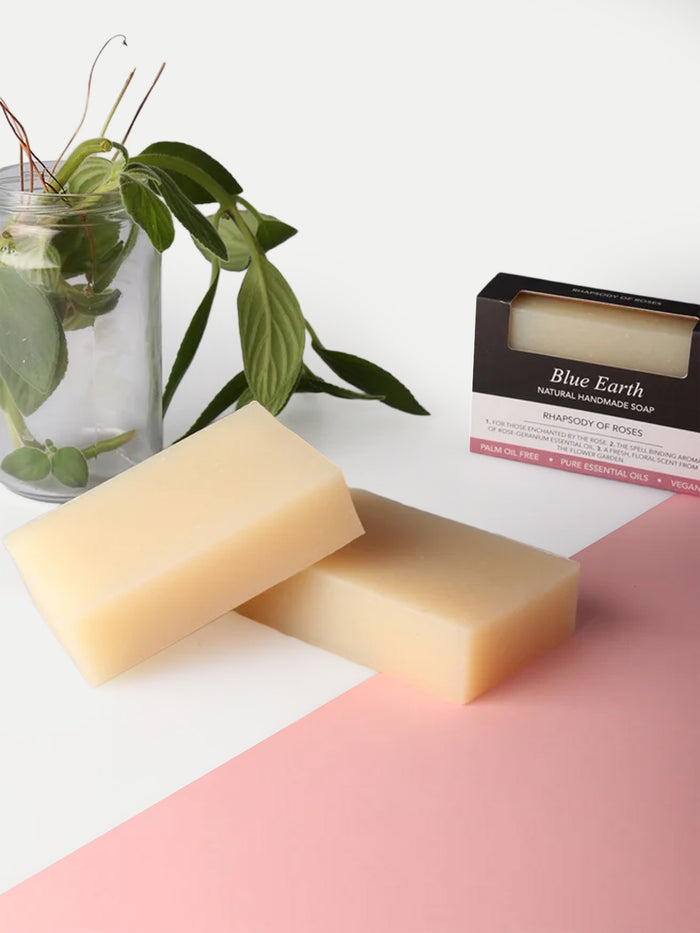 Blue Earth Soap | Rhapsody of Roses-Image 1