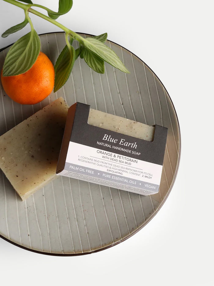 Blue Earth Soap | Orange Pettigrain-Image 1