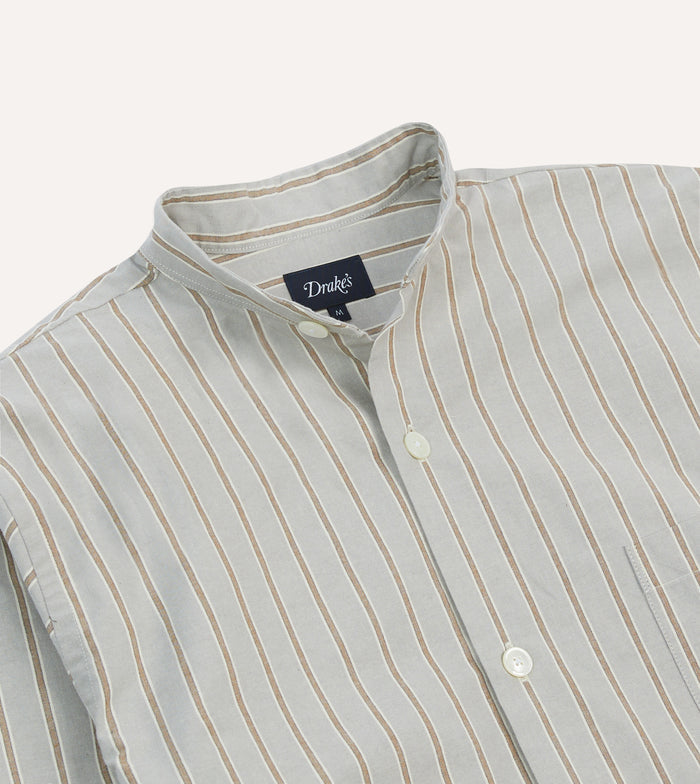 Blue Stripe Cotton Pyjama Set
