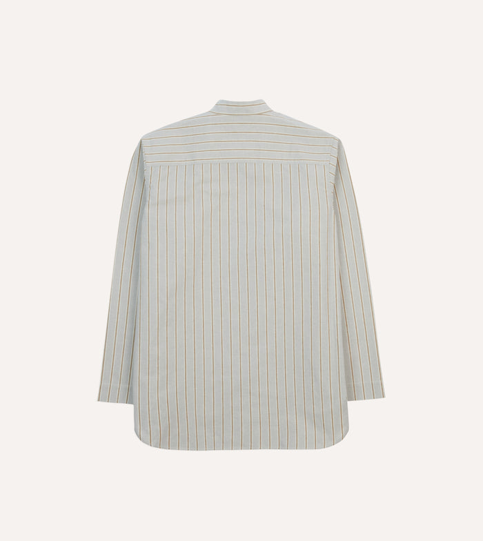 Blue Stripe Cotton Pyjama Set