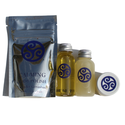 TRAVEL UPGRADE (BP6oznetwt BB.5floz BO1floz BS1floz) / CALMING Lavender Geranium