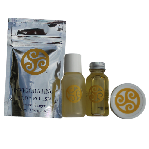 TRAVEL UPGRADE (BP6oznetwt BB.5floz BO1floz BS1floz) / INVIGORATING Lemon Ginger