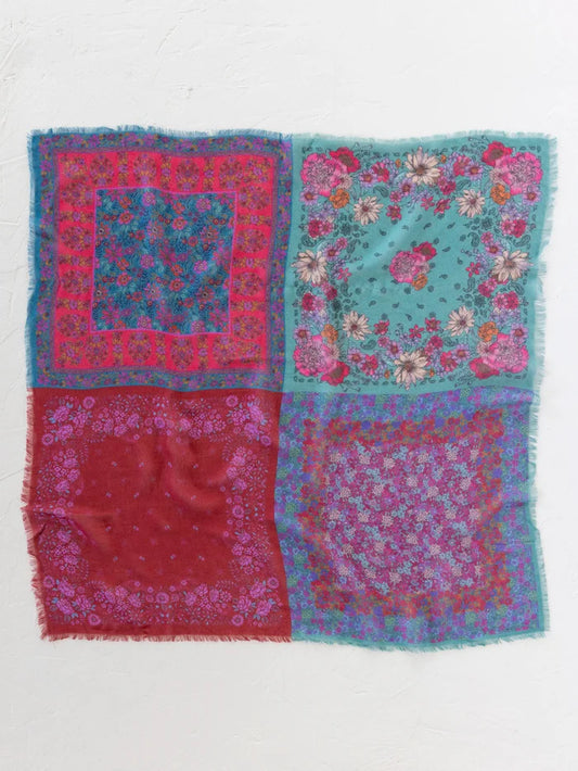 Boho Bandana Scarf - Jewel Positano Scarf-view 1