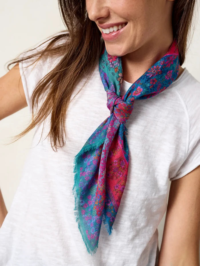 Boho Bandana Scarf - Jewel Positano Scarf-view 2