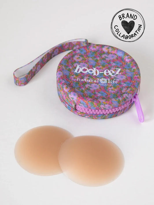 Boob-eez® x Natural Life Deluxe Duo Nipple Cover - Medium-view 1