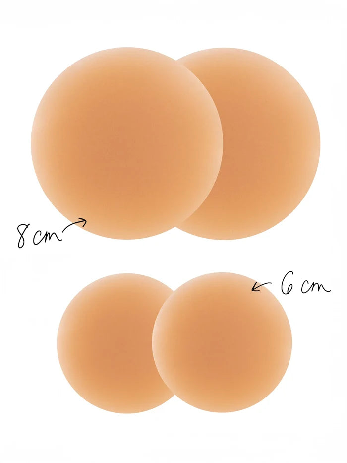 Boob-eez® x Natural Life Deluxe Duo Nipple Cover - Medium-view 3