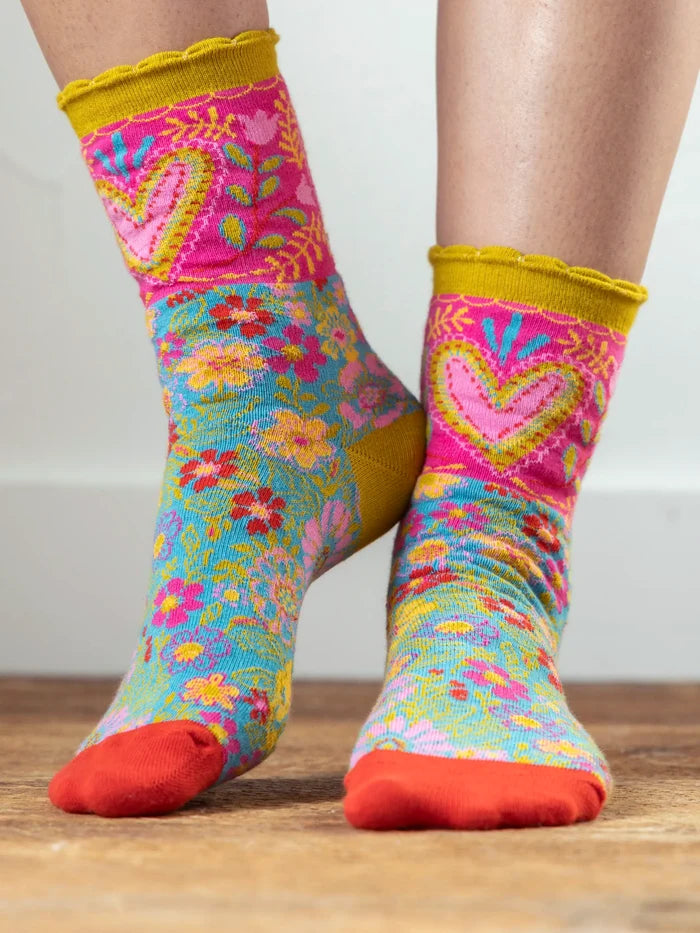 Boxed Boho Sock Set, Set of 3 - Red Heart-view 2