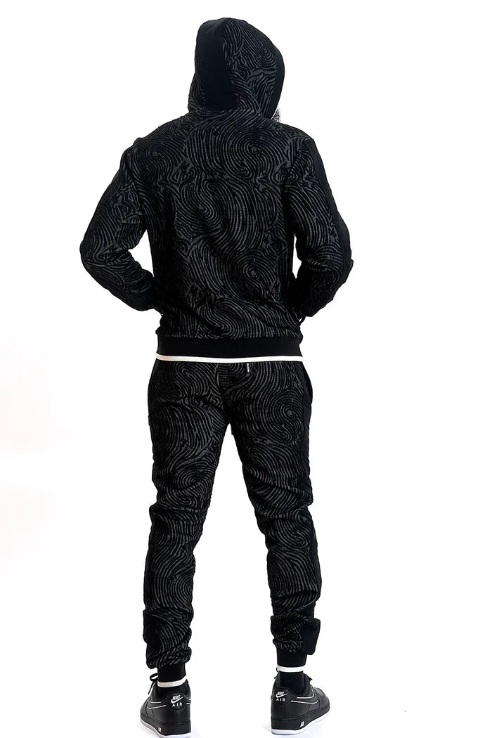 B&T MAKOBI TUSCANY KNIT SET - M4610BSET - BLACK