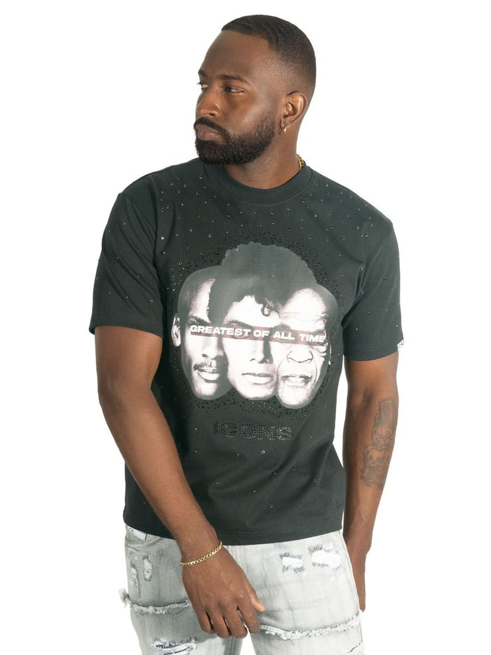 (B&T) MAKOBOI ICONS TEE - M353 - BLACK
