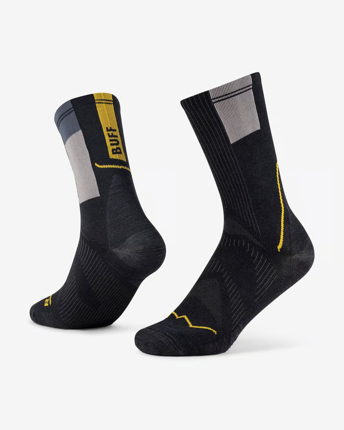 BUFF COOLNET CREW SOCK CC GRAPHITE