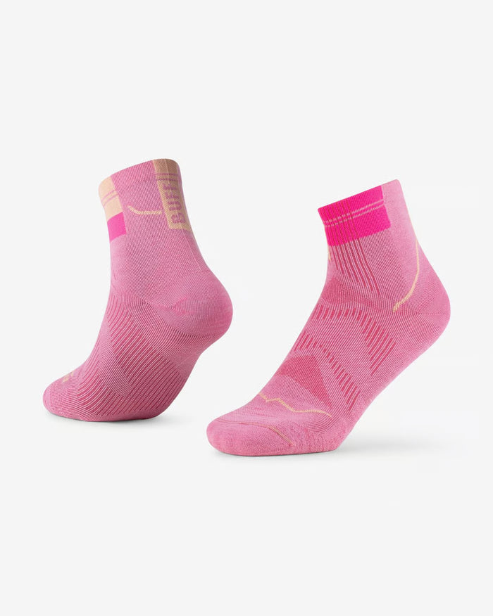 BUFF COOLNET QUARTER SOCK CQ PINK