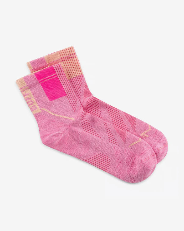 BUFF COOLNET QUARTER SOCK CQ PINK