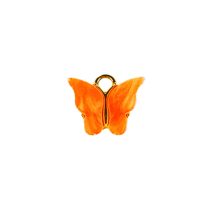 Butterfly Charm - Orange