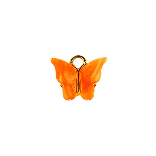 Butterfly Charm - Orange
