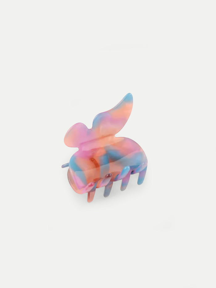 Butterfly Eco Hair Claw | Cosmic Rainbow-Image 1