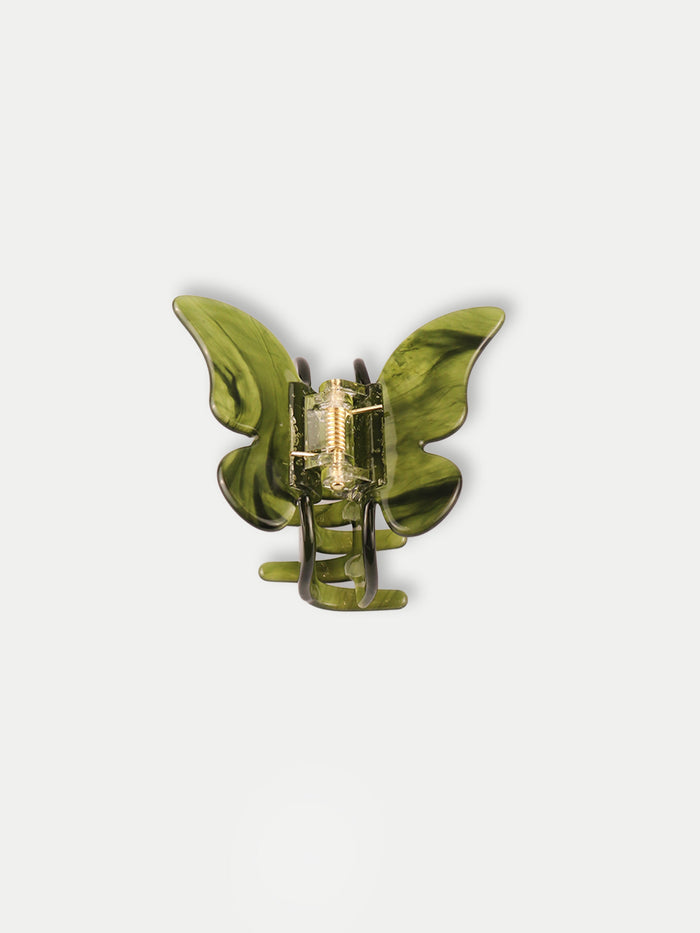 Butterfly Eco Hair Claw | Jade-Image 2