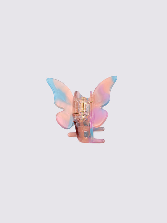 Butterfly Eco Hair Claw | Cosmic Rainbow-Image 3