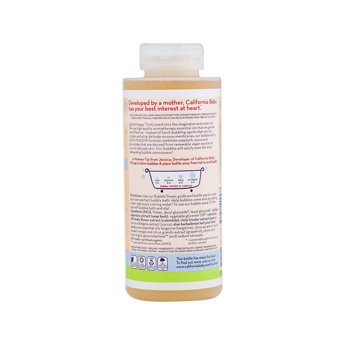 California Baby Light & Happy Bubble Bath 13 oz.