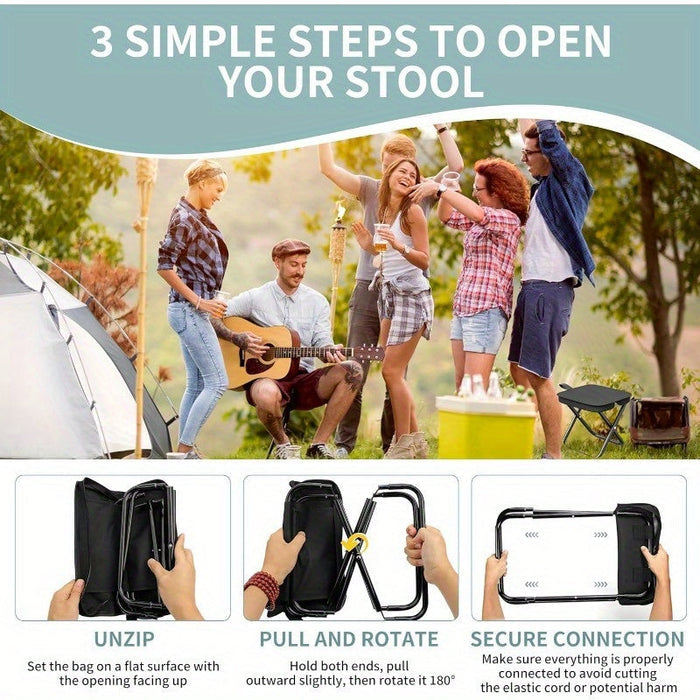 Camping Folding Chairs Portable Outdoor Stools