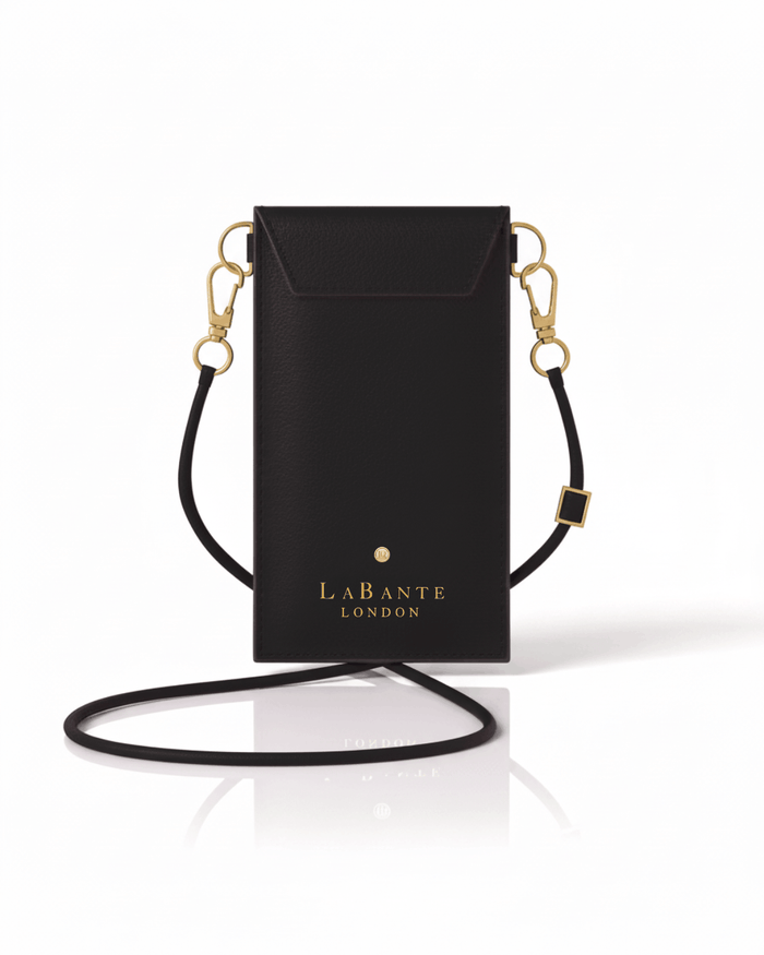 Cancun Black Plant Based Phone & Card Crossbody (Pre-Order For delivery Nov 28th 2026)