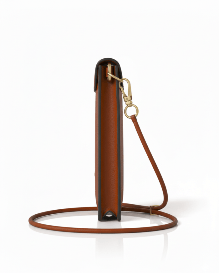 Cancun Brown Plant Based Phone & Card Crossbody (Pre-Order For delivery Nov 28th 2026)