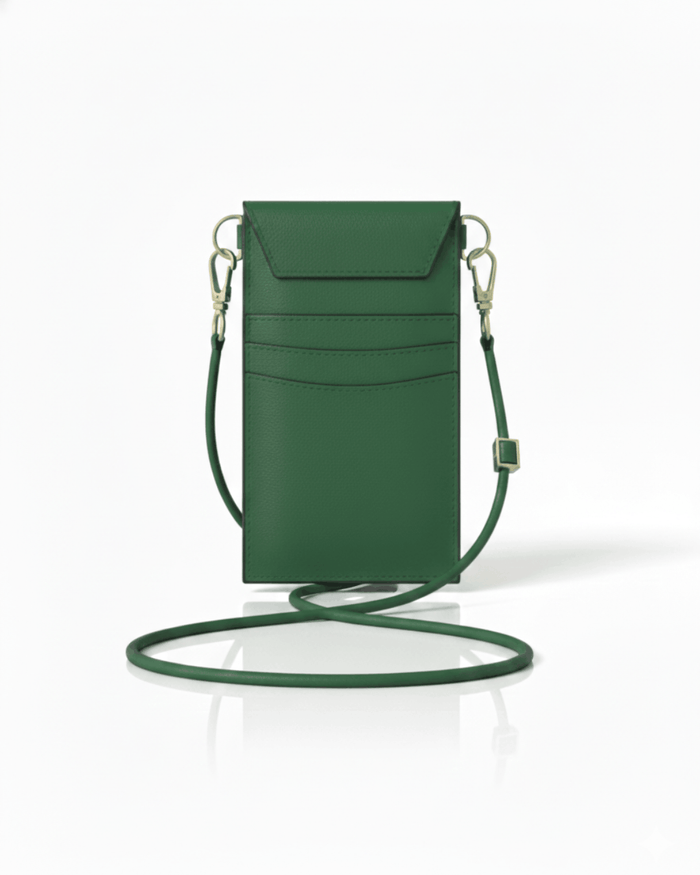 Cancun Green Plant Based Phone & Card Crossbody (Pre-Order For delivery Nov 28th 2026)