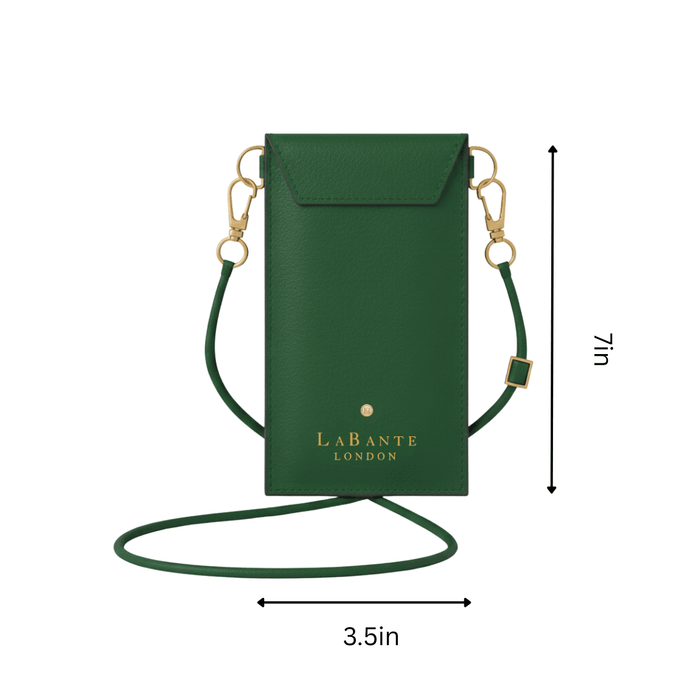 Cancun Green Plant Based Phone & Card Crossbody (Pre-Order For delivery Nov 28th 2026)