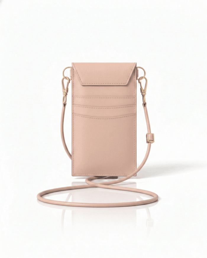 Cancun Pink Plant Based Phone & Card Crossbody  (Pre-Order For delivery Nov 28th 2026)