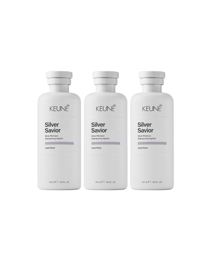 Keune Care Silver Savior shampoo per 3 stuks verkrijgbaar bij Care For Hair