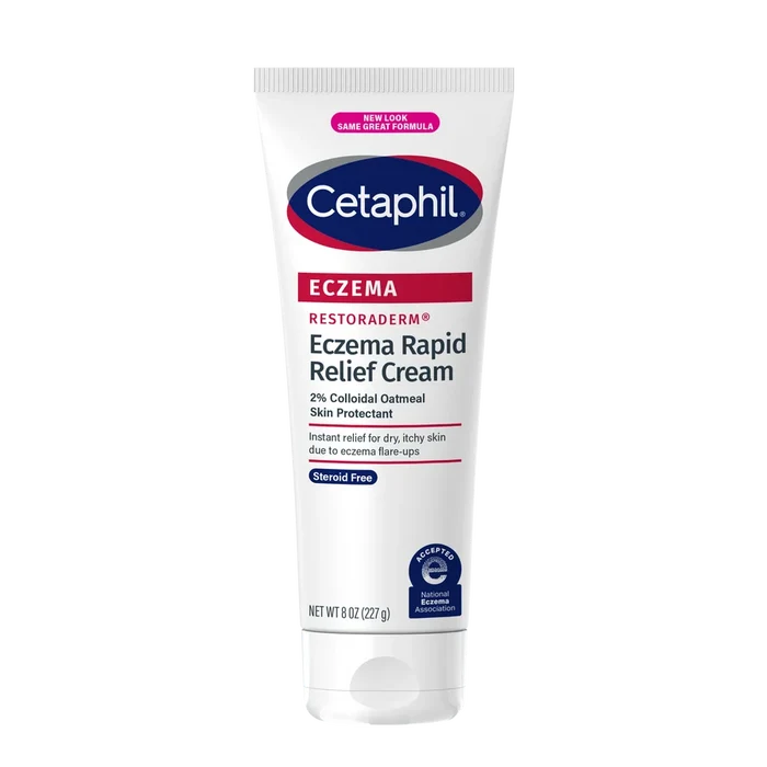 Cetaphil Restoraderm Eczema Rapid Relief Cream 8 oz