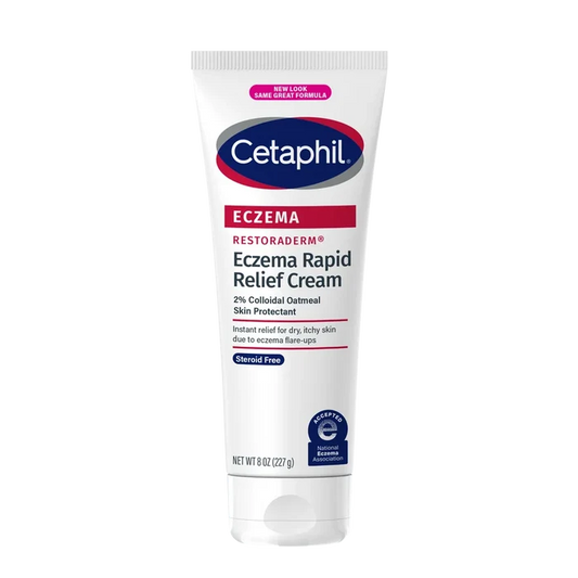 Cetaphil Restoraderm Eczema Rapid Relief Cream 8 oz