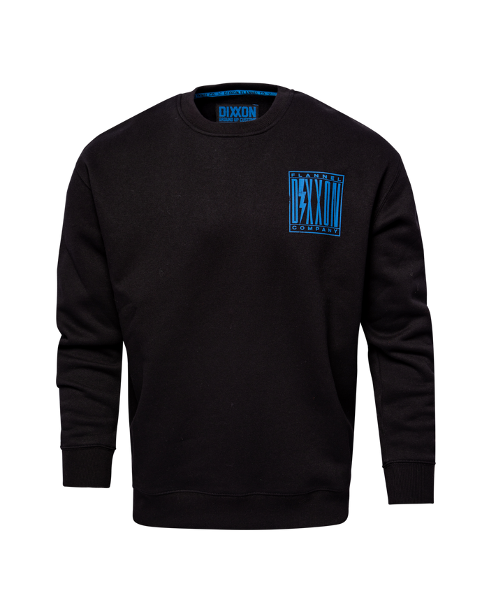 Charged Crewneck - Blue / Black