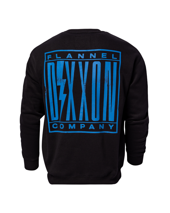 Charged Crewneck - Blue / Black