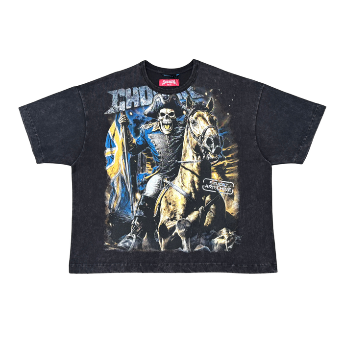 CHOSEN - OVERSIZE T-SHIRT - CS6275 - BLACK