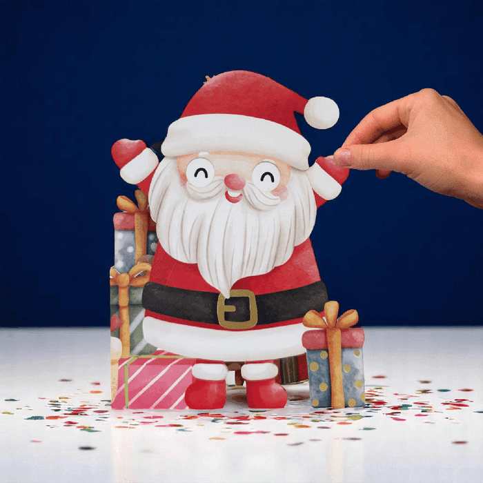 Alljoy Design - Christmas Card - Santa