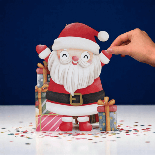 Alljoy Design - Christmas Card - Santa