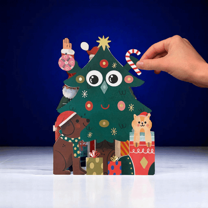 Alljoy Design - Christmas Card - Tree